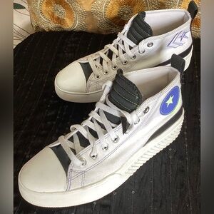 Converse UNTITL3D CS ‘Dramatic Nights’ Mid-Top Wht Sneakers Men’s 8 Women’s 9.5